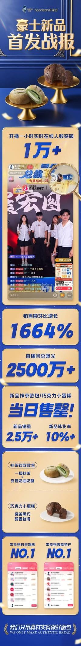 味蕾新体验，豪士面包两款新品以品质征服消费者 