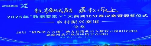 从一片茶叶洞察一个行业——恩施联通荣获“数据要素×”大赛二等奖
