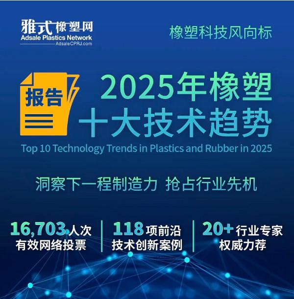 洞察制造力的下一程：《雅式橡塑网-2025橡塑十大技术趋势报告》正式发布 