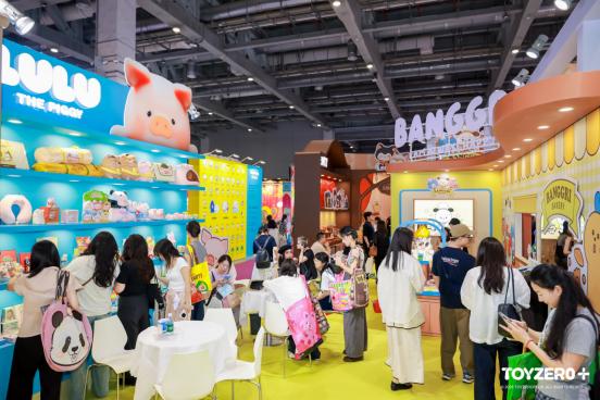 零加TOYZEROPLUS登陆上海LEC授权展 三大IP引爆创意热潮 