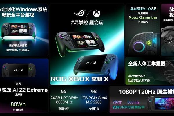 科隆游戏展：纯血进化 ROGXBOX掌机X正式发布 