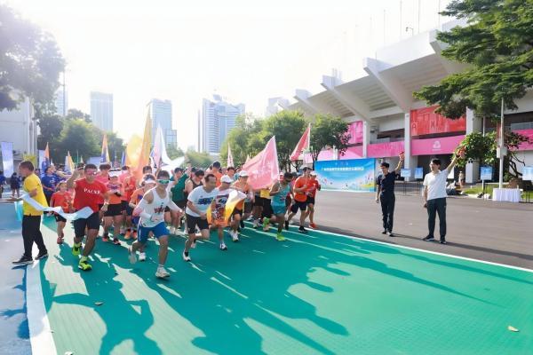 广州市体育节全民健康欢乐跑火热开跑 天河区全民健身月盛大启幕 