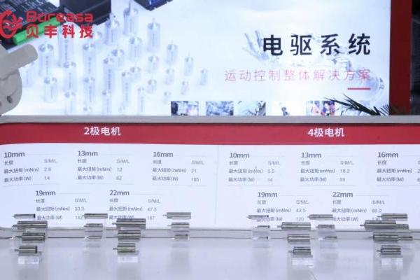 贝丰科技亮剑世界机器人大会 新品电机性能全维超越，重构行业技术标杆