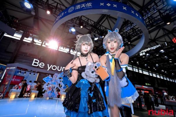 努比亚布局游戏二次元，携手洛天依亮相ChinaJoy2025 