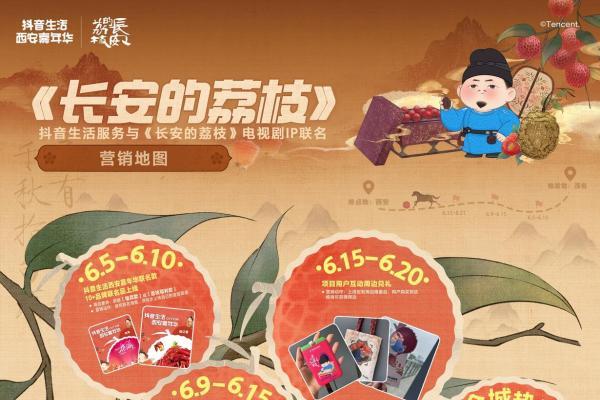 抖音生活服务如何玩转影视IP城市营销？《长安的荔枝》电视剧IP联合营销吃喝玩乐 