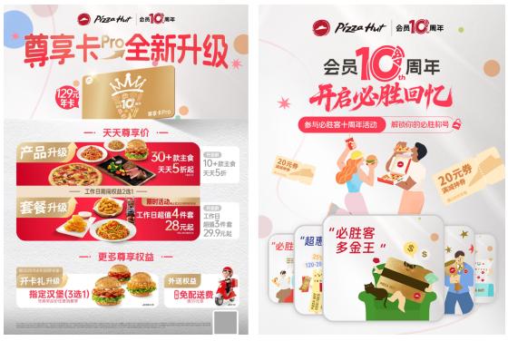 十年陪伴，2亿选择：必胜客会员十周年，宠粉全面加码 