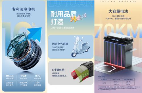 校园出行新宠！绿源Moda60：大学生的百变智能坐骑，颜值能打还耐用 
