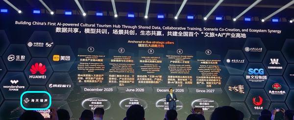 海天瑞声携手陕文投、华为共建全国首个 “文旅 + AI” 产业高地亮相华为全联接大会 