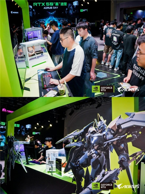玩家齐赴技嘉AORUS DAY山城之约，RTX 50“嘉”速营奏响电竞狂想曲 