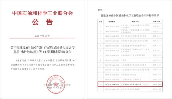 《半导体级可熔性聚四氟乙烯（PFA）管》团体标准正式发布——保视丽为牵头起草单位 