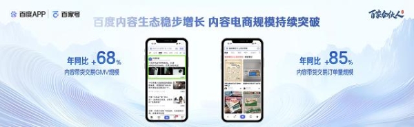 百度APP达人内容带货规模持续突破，商业价值稳步增长 