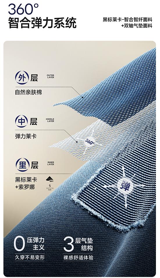 初语分阶牛仔2.0升级｜黑标莱卡首秀带来舒适大升级 
