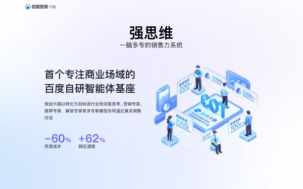 百度商家智能体焕新升级，打造专属AI销售团队 