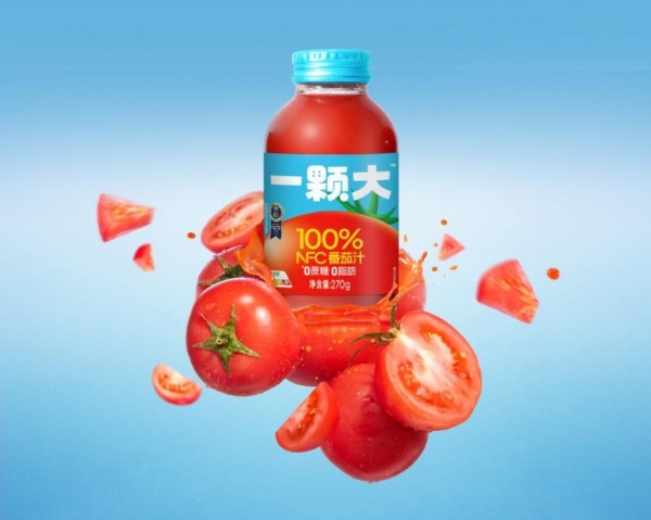 开行业先河！一颗大™100%NFC红&黄番茄汁获低GI产品认证 
