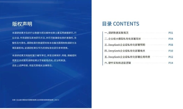 企业级大模型私有部署调研发布，AI Infra应用迎新篇章