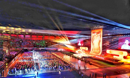 星河筑梦家国同心——中国联通十堰市分公司护航七夕文化盛会 