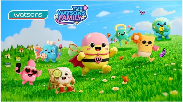 屈臣氏于亚洲推出独家IP「The Watsons Family」 