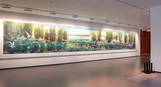 雄安8周年献礼，一场“荷”主题艺术展，照亮雄安的文化底色 