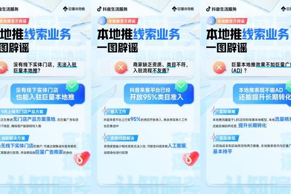 巨量本地推线索能力真相解析：破除两大误区，解锁生意增长新路径 