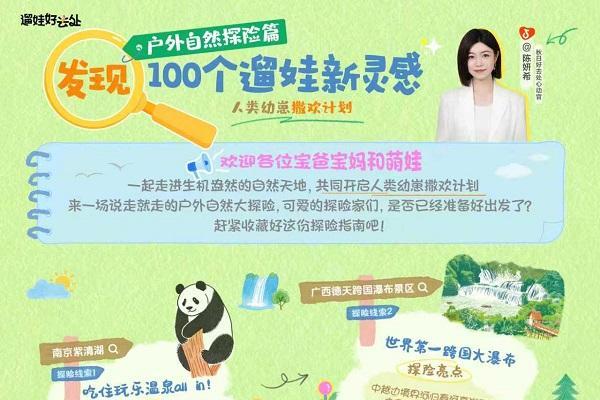 「遛娃好去处」活动带你解锁热门新场景，发现遛娃新灵感！ 