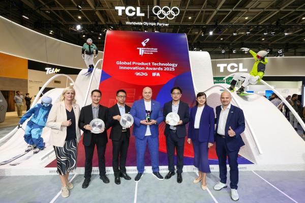 “奥运级”科技实力获全球认证！TCL实业荣获三项IFA 2025大奖 