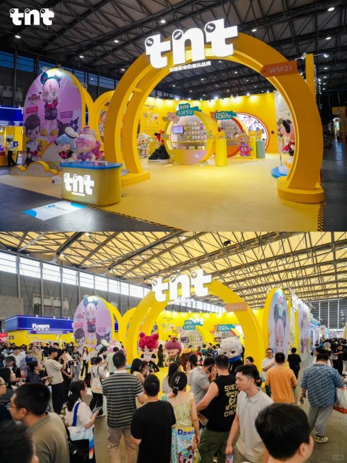 国内头部潮玩企业“tnt潮玩”亮相 2025CLE授权展,高人气现场呈现原创IP市场火爆