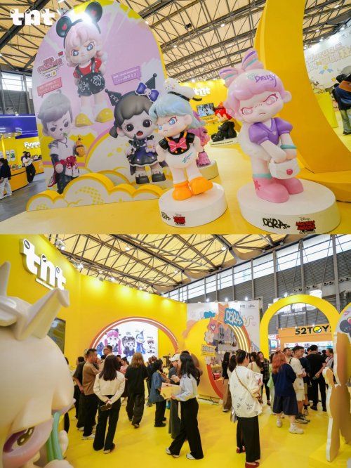 国内头部潮玩企业“tnt潮玩”亮相 2025CLE授权展,高人气现场呈现原创IP市场火爆
