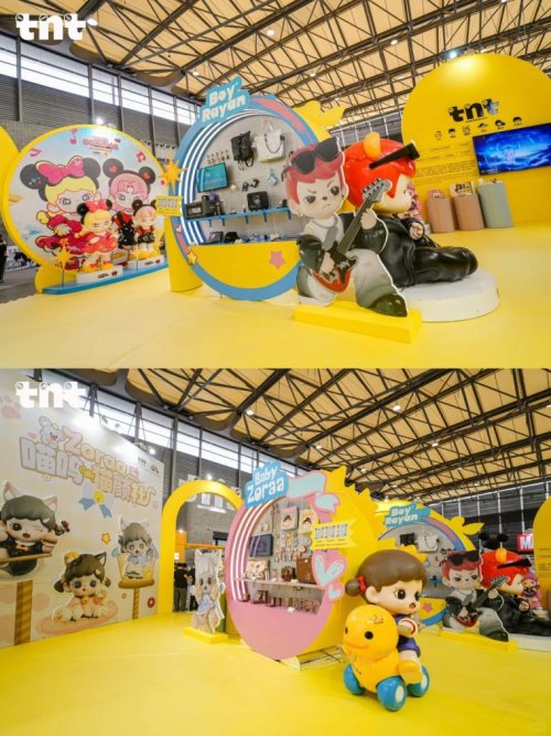 国内头部潮玩企业“tnt潮玩”亮相 2025CLE授权展,高人气现场呈现原创IP市场火爆