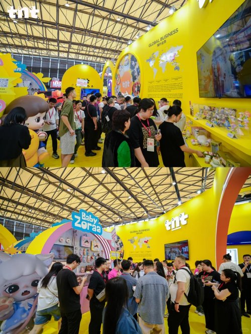 国内头部潮玩企业“tnt潮玩”亮相 2025CLE授权展,高人气现场呈现原创IP市场火爆