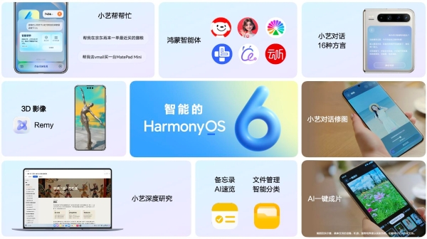 HarmonyOS 6 公测版震撼来袭，华为Pura 70、Mate 60等老机型开启智慧新生