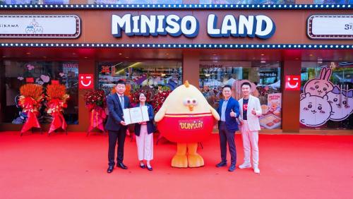 泰国首家MINISO LAND开业,名创优品携手泰旅局玩转文旅新创意