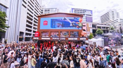 泰国首家MINISO LAND开业,名创优品携手泰旅局玩转文旅新创意