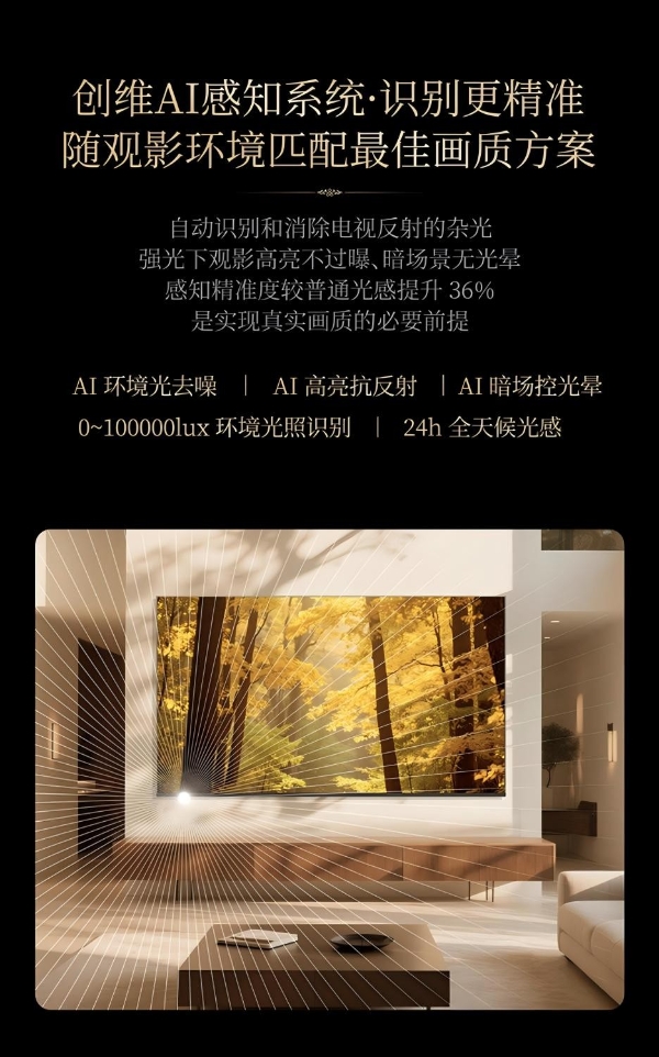 壁纸电视内外兼美 创维变色龙显示技术平台为用户打造同级最优画质