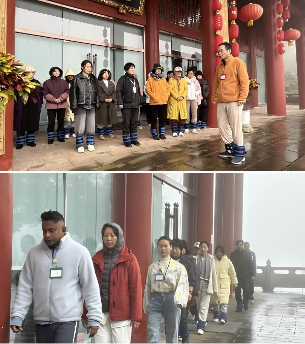 从斯里兰卡到青城山:羊爸爸松果公益在雨雾中为身心“松绑”