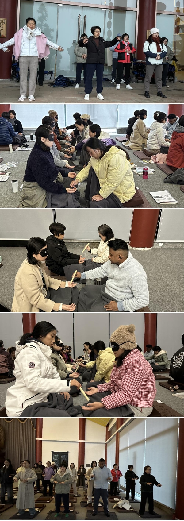 从斯里兰卡到青城山:羊爸爸松果公益在雨雾中为身心“松绑”