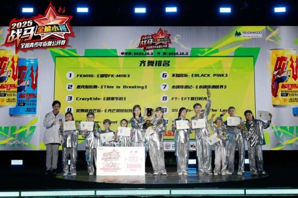 战马全能小将首届青少年街舞公开赛掀起青春风暴！——单项赛冠军各有所属，齐舞赛异彩纷呈 