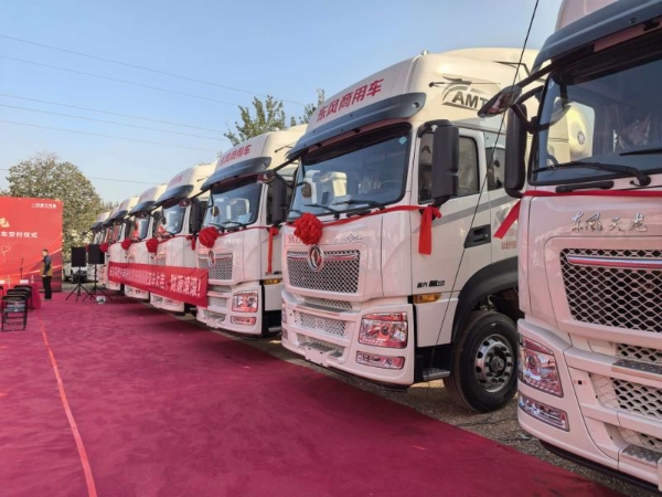 龙擎动力再斩50台!东风商用车可靠助力京津冀快递快运提速增效