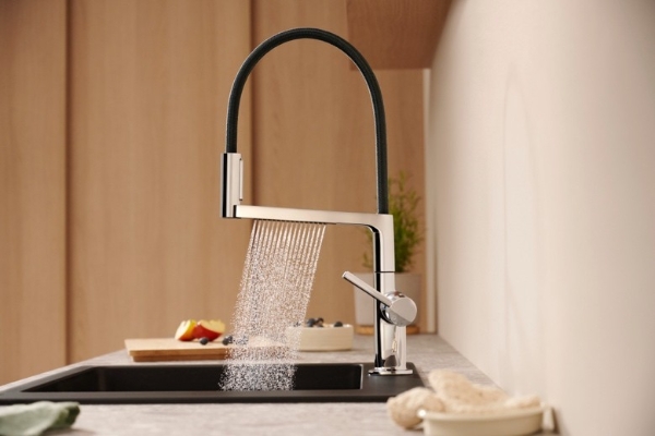 汉斯格雅沄雨厨房龙头上市,联合硕科SCHOCK推出晶莹厨房套装,打造精致厨房好搭档