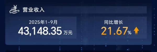 鼎阳科技2025年Q1-Q3营收增长 21.67%,高分辨率数字示波器激增 95.40%