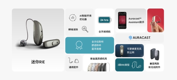 性能升级开启高性价比颠覆新体验，瑞声达至境·纤语系列(ReSound Savi)助听器正式上市 