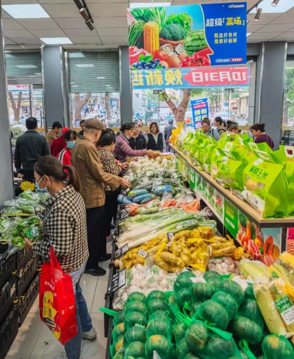 苏果生活超市板桥店焕新迎客 打造“家门口的品质生活中心”