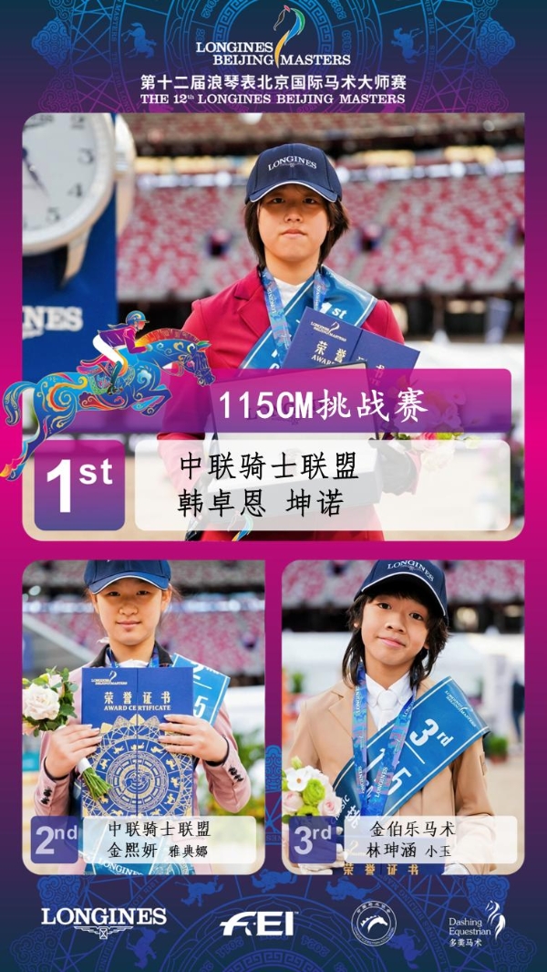 第十二届浪琴表北京国际马术大师赛：DAY2战报，四赛连决人马共舞 书写优雅与速度！ 