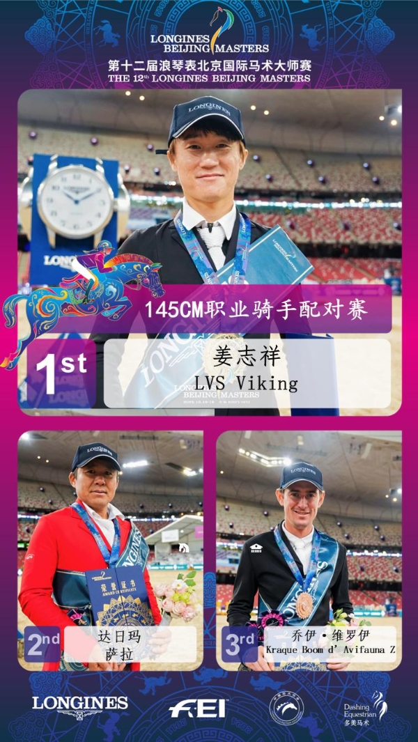 第十二届浪琴表北京国际马术大师赛：DAY3战报，激战正酣 全程高光 