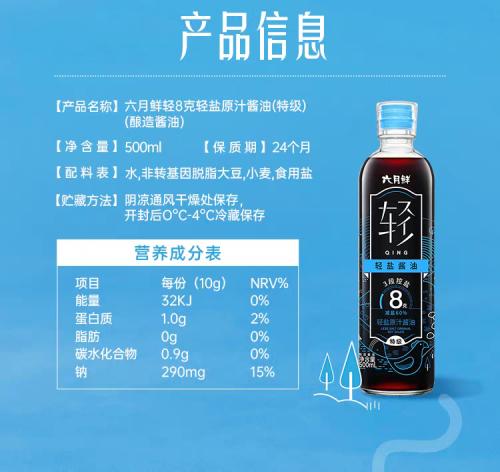 儿童酱油是减盐“智商税”？六月鲜8克轻盐酱油用真减钠守护家人健康 