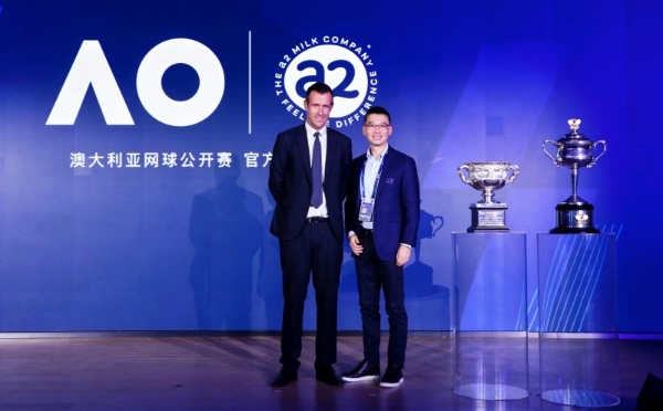 a2成为澳网120年历史上首家官方牛奶合作伙伴，共创大满贯健康体验 