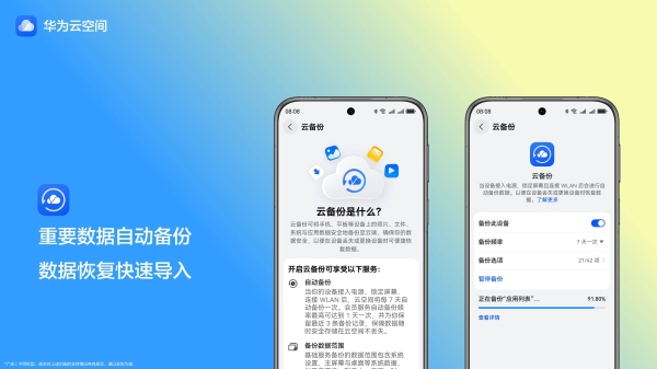 HarmonyOS 6发布，华为云空间带来安心便捷的数据管理体验 