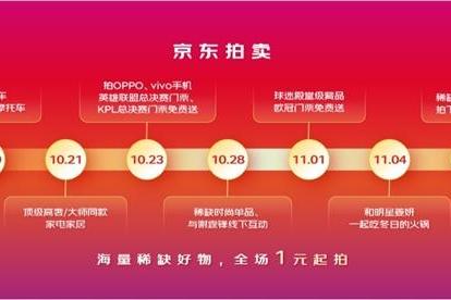 京东11.11推出拍卖新玩法 参与京东拍卖还能和姜妍一起吃火锅 