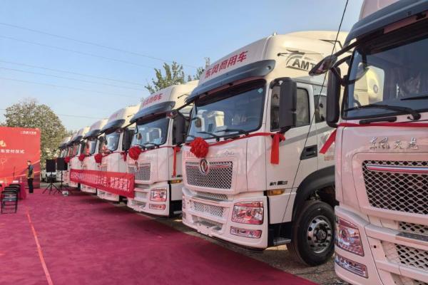 龙擎动力再斩50台！东风商用车可靠助力京津冀快递快运提速增效 