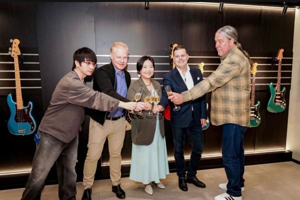 Fender上海体验空间正式揭幕 持续深化中国本土音乐人和玩家社群联结 