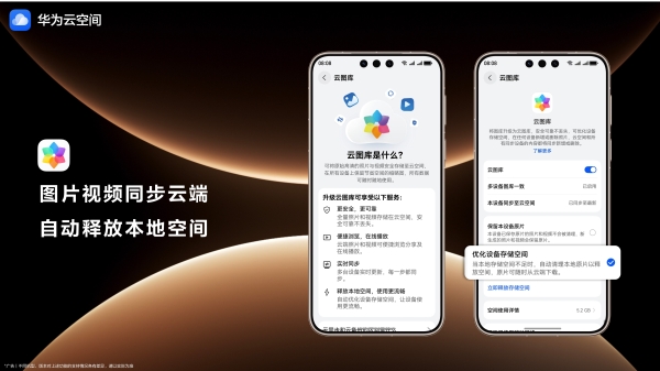 华为旗舰新机影像能力再升级，华为云空间珍藏“出彩”每一面 